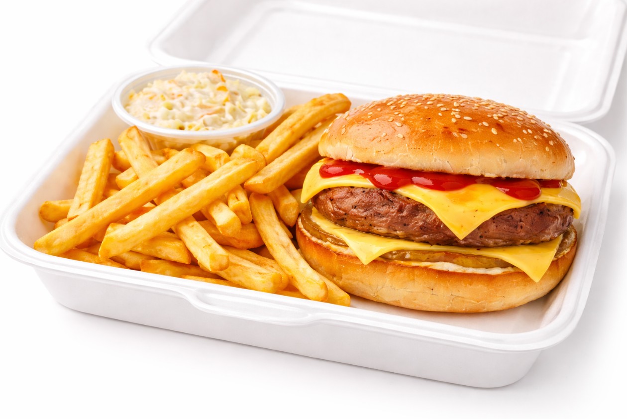 Cheese Burger Platter